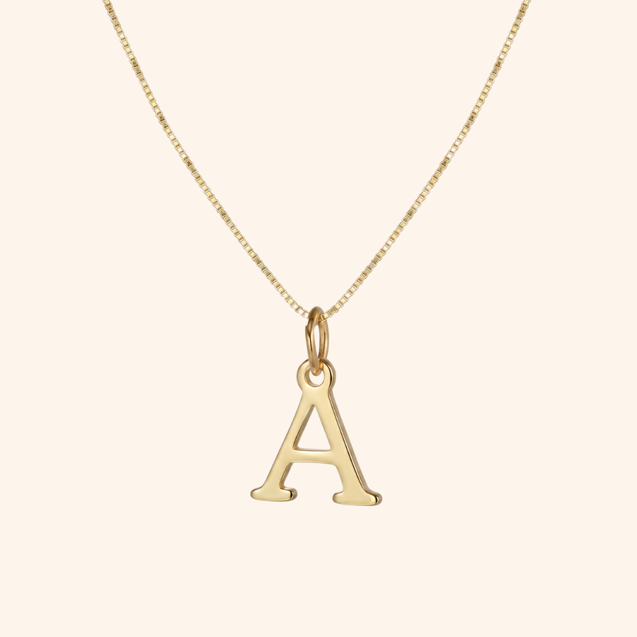 Initial Letter Necklace